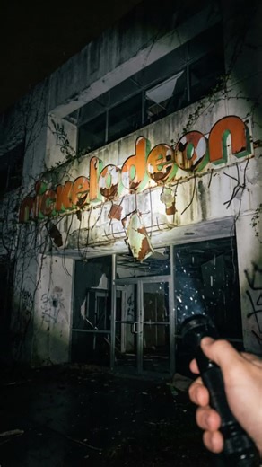 Found the Abandoned Nickelodeon Universe… #nickelodeon #abandoned #nostalgia #spongebob #rugrats