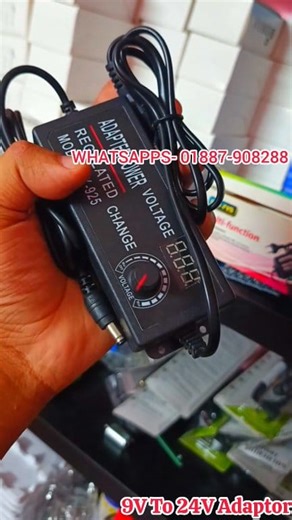 7.9K views · 116 reactions | 9V To 24V ভেরিয়েবল চার্জার #electronics #Powerbank #battery #adaptor #module #reelschallenge #foryouシpage | FAMOUS ELECTRONICS BD | Facebook