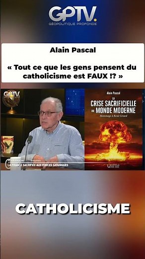 “Everything people think about Catholicism is WRONG!” - Alain Pascal