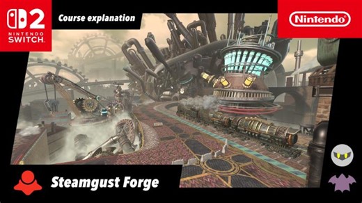 6.8K views · 61 reactions | Mr Sakurai takes us through Steamgust Forge in this Kirby Air Riders course overview! The Steamgust Forge music is already available on Nintendo Music, but now you get to see everything. Take a look! | Nintendo Switch | Facebook