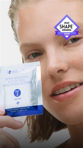 iS CLINICAL on Instagram: "Award-winning Extra Strength Active Peel Brightening System is a breakthrough brightening at-home treatment. Two simple steps help provide professional peel results for both immediate and long-term radiant skin. Extra Strength Active Peel Brightening System is a professional-grade formula recommended for use only as advised by a licensed skincare professional. Visit the link in our bio to find an #iSProfessional near you. 2025 Shape® Skin Award logo is a trademark of M