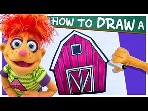 Teach Kids To Draw A Red Barn - Artie's Show