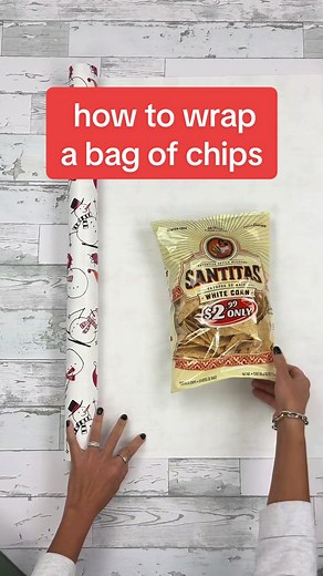 How to Wrap a Bag of Chips Creatively