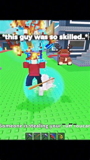 i was risking my tuff toucan to get the skibidi toilet.. 💀 #stealabrainrot