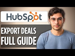 How to Export HubSpot Deals | 2025 Full Guide