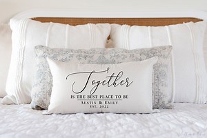 Wedding Pillow, Wedding Gift for Couple Unique, Personalized Pillow, Couples Gift Ideas, Newlywed Gift, Engagement Gift, Gift for Bride - Etsy