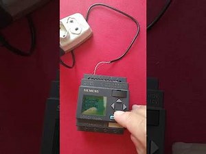 como programar timer LOGO SIEMENS.