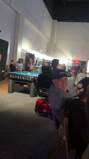Michael Smith is cruising around at Harrahs Cherokee pool tournament ! | Matthew Lumston