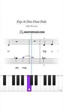Zip-A-Dee-Doo-Dah - Allie Wrubel | Piano Sheet Music