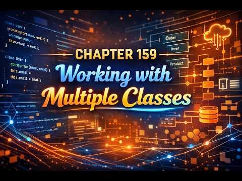 The Complete JavaScript Tutorial in Malayalam - Chapter 159 - Working with Multiple Classes in JS
