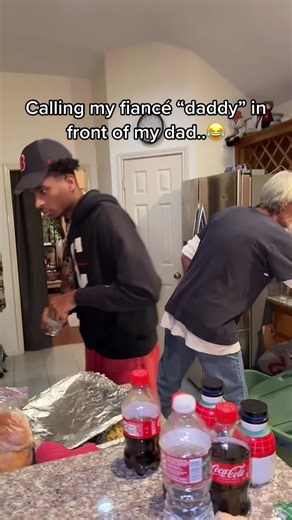 Calling my boyfriend daddyin front of his family to gettheirreaction#funnycompilation #couplefails #viral #foryoupage