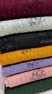 New Style 2024 designe♨️ Daman style ♨️ Soft chiffon fabric best quality♨️ Boring work with same embroidery ♨️ three piece suits available Stitching , thread embroidery, and handwork facilities are also available Customize your outfits on your own measurements Kindly whatsapp us for more info 03322313779 International 00923322313779 Regards Haiffa's and Naubahar #pakistanifashion #dress #eidcollection #design #fashiontrends #Karachifashion #pakistanicouture #traditionalwedding #designerwear #fas