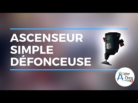 [TUTO] Un ascenseur ultra simple pour défonceuse sous table | Menuiserie