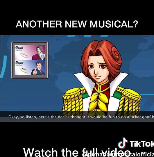 Announcing the New Ace Attorney Musical Project