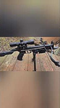 80 lb Centerpoint Recurve Compact Pistol Crossbow #Crossbow #targetshooting #outdoors #slowmotion