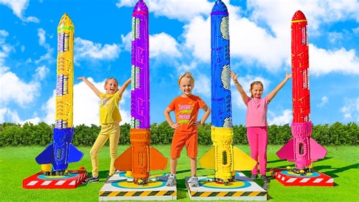 Model Rockets Battle — веселое приключение для детей Присоединяйтесь к Крису и друзьям в их Model Rockets Battle — веселом приключении для детей! 00:00 Model Rockets Battle — веселое приключение для детей 05:36 Крис помогает Алисе найти ее машины 09:19 Magic Candy Shower Adventure с Крисом и Алисой 12:54 Крис и дядя готовятся к дню рождения Алисы! Подпишитесь! | Vlad and Niki