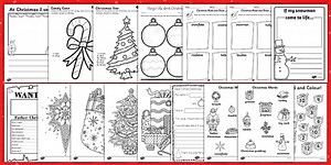F-2 Christmas Activity Booklet