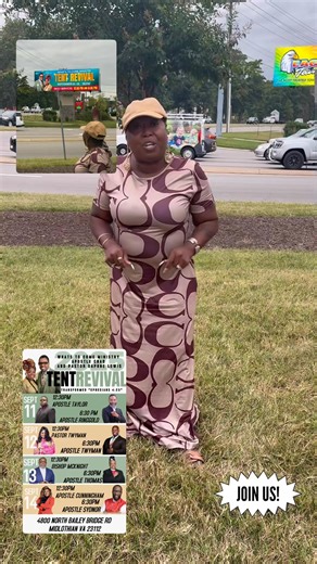 🚨📣LETS SHOUT IT TO THE WORLD 🌎 THE ANNUAL TENT ⛺️ REVIVAL IS HEREEE‼️What’s To Come Ministry Whats to Come Ministry: Apostle Chad & Pastor Daphne Lewis Chad Lewis Daphne Lewis #TentRevival #church #revival #RevivalFire | Daphne Lewis