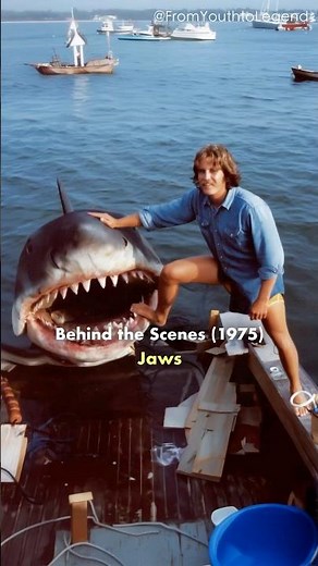 Jaws (1975) - Behind the Scenes | The Fear That Changed Cinema #cinemahistory #jaws #nostalgia