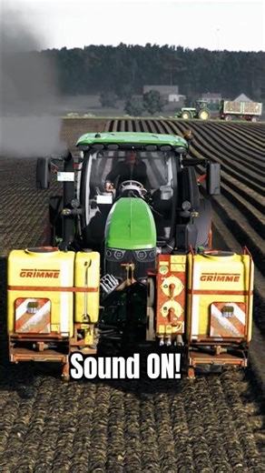 JOHN DEERE Potato Planting 🔥 #farmingsimulator25 #farming #johndeere #reshade