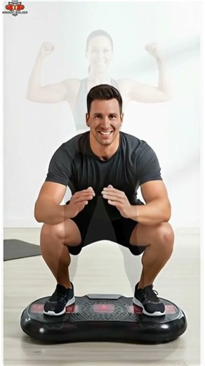 Burn Calories in Just 10 Minutes with the Vibration Machine | Mindset Builder