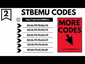 Stbemu Portal Codes New Update