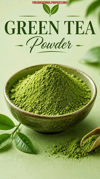 ✨ Don’t Miss These 5 Amazing Benefits of Green Tea Powder 🌿 #shorts #viral #Greentea #skincare