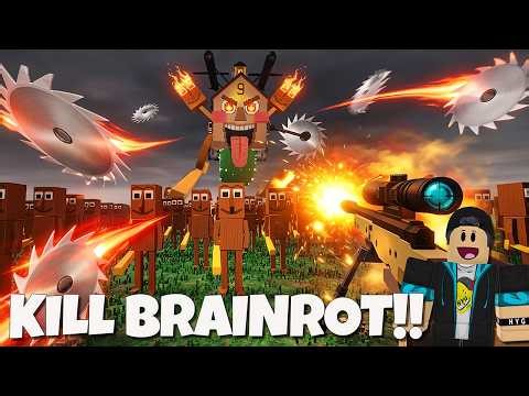 KABOOM!! Hancurkan Ribuan Brainrot & Boss Raksasa Brainrot Fusion 🔥💀🔥 | I Hate Brainrot Indonesia