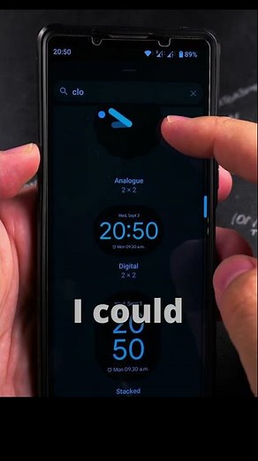 How to Make the Clock Bigger on Your Android Home Screen Part 2 - Full Video Linked
