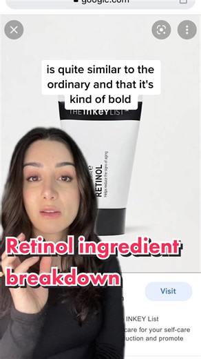 Analyzing The Inkey List Retinol: Ingredient Breakdown