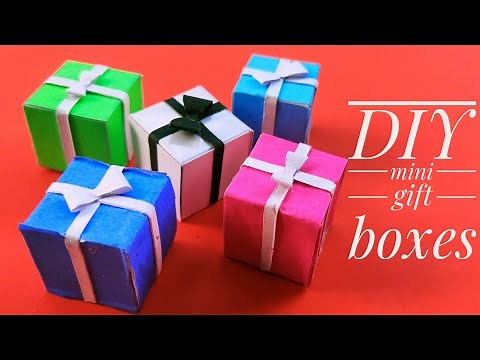 Christmas special mini gift boxes with paper|Christmas decoration ideas|Christmas ornaments|Prachi