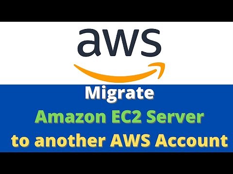Migrate AWS EC2 instance to another AWS account