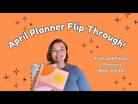 Planner Flip Through // Happy Planner // April