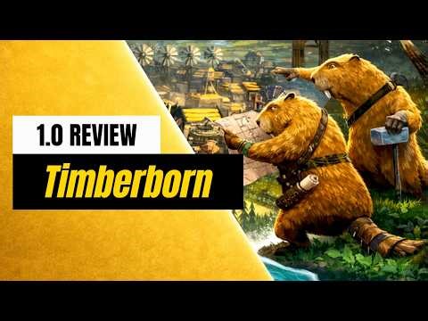 Timberborn Review [1.0] – Is the Beaver Base Builder Worth Playing?