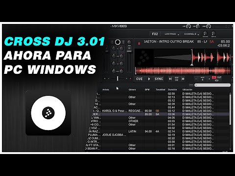 CROSS DJ 3.01 PRO NOW FOR WINDOWS PC