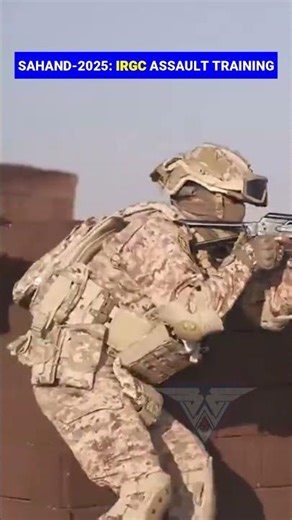 IRGC Assault Drill — Sahand-2025