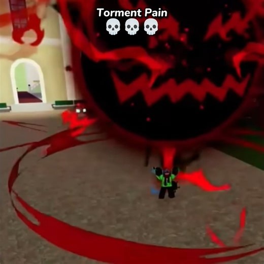 Normal Pain VS Torment Pain #bloxfruits #roblox