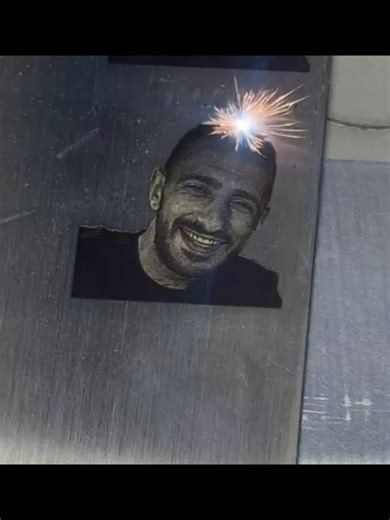 Haotian 200w fiber laser on titanium | Laser