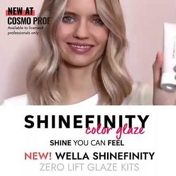 Shine You Can Feel with Wella Shinefinity Zero Lift Glaze | Cosmo Prof Beauty