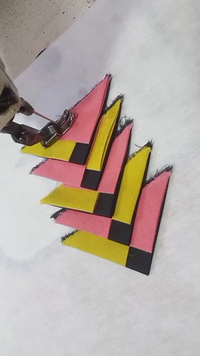 Unique Cutwork Samosa Design Tutorial | Trendy Trouser Bottom Design