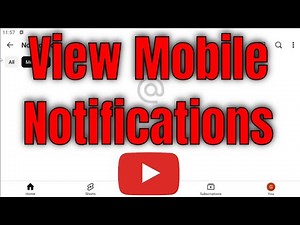 How To View On YouTube Notifications on Mobile [Guide]