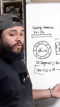 How to make a segmented bowl. What angles do you need. #segmentedwoodturning #woodturning