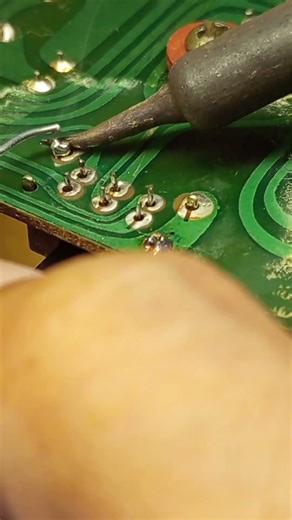 INSTALL SLIDING SWITCH 6 PINS AFTER REPOSITION