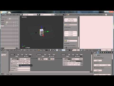 Making a simple platform game with Blender - Tutorial 1