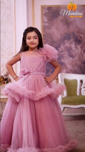 "Twirl into elegance with our stunning Girls Gown collection 💃👗