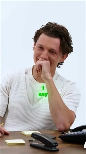 Tom Holland’s Culture Shock Ordering French Fries in the US 😂🍟