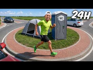 24H pour Courir 100km autour d'un Rond Point !