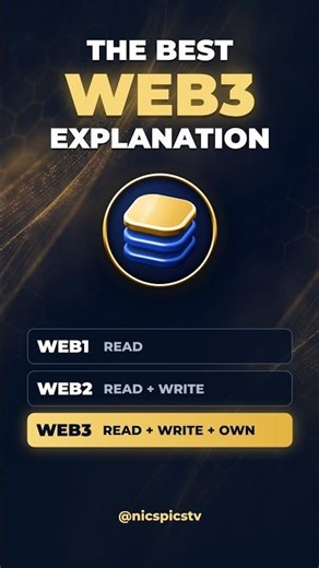 The Best Web3 Explanation of All Time 🔥 Web1 vs Web2 vs Web3