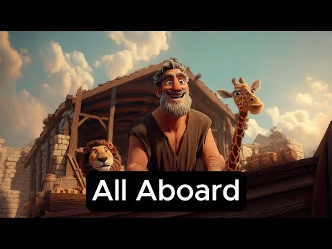 Noah’s Ark Bible Story – “All Aboard” (Lyric Video) | Shout For Joy Music