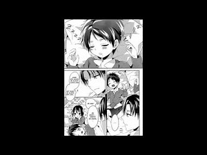 Shingeki no Kyojin - Levi x Eren Doujinshi Levi Youchien no Mondaiji [English]